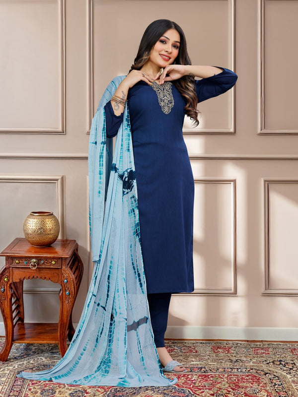 Poonam's New Design Premium Kurti Set