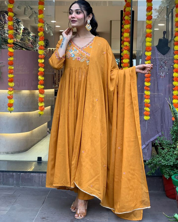 Liksha's Anarkali Suit Set.