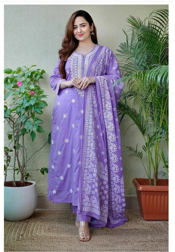 Aaliya's New Design Kurti Set..